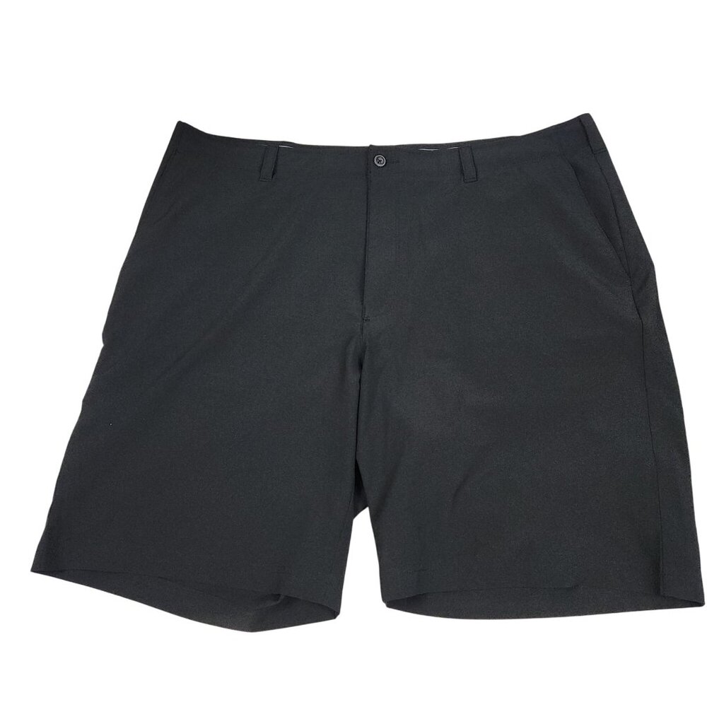 PGA Tour Black Caviar Golf Shorts w/ Pockets Active Waist Band Mens Size 42
